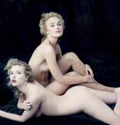 Scarlett Johansson and Keira Knightley 