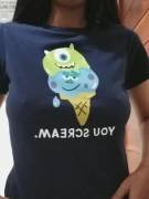 My cutest titty drop, I think