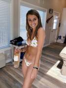 About to open the wine