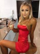 She's ready for a night out