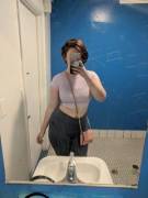 It's a bit nipply in here (f)