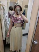 A bit breezy in my changing room (f)