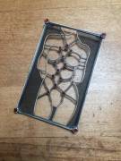 I was advised not to post this brooch I made to my normal social media, but maybe you all can appreciate it.