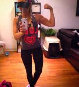 My girl has been lifting