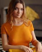 Orange top