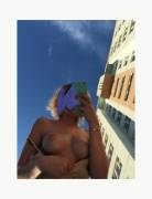 I can't just go for a walk without flashing my tits