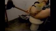 DP from toilet brush and plunger