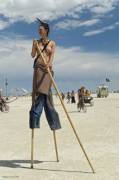 Stilts at Burning Man festival | August 2007