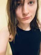 Here you go: No makeup, no sexy pose, messy hair, no caption and taken straight after I woke up. This is me.