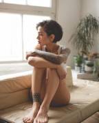 Short hair & Tattoos