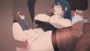 Byleth getting smashed (Kamuo)