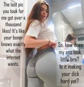 [B/S] Helping your sister's ass get the recognition it deserves