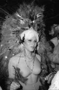 Halloween party at Studio 54, New York, 1977