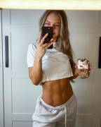 Sophia and her oats...