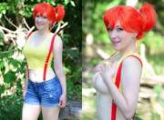 Misty topless by Lucy O'Hara