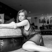 She doesn't seem near as excited about this pic as we are.