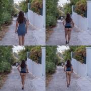 He looked back a (f)ew moments later 