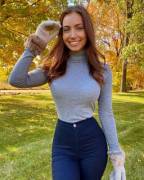 Nice tight turtleneck