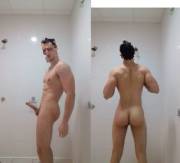 My sides in the gym showers ;3