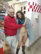 Groped by store clerk