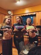 Looks like PJs and vodka to me