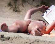 Sunning her Phat kat