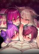 KDA blowjob (Mr.Skull)