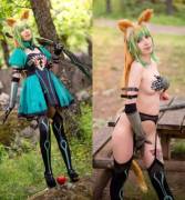 Atalanta from Fgo, the cute lion servant! She protecc, she undress :) [Kerocchi]