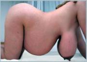 Look at these dropped boobs