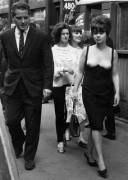 London, England. The swinging 60's topless fashion.