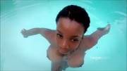 Kiky Rucker in the pool