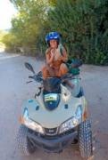 Quad biking