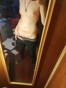 For those asking to see my jeans unzipped <3 hope a little extra is good with you