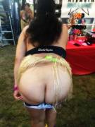 [OC][48f] - First post here. Mooning plus a bonus reflection!