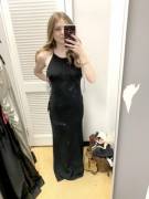 classy dress with a little bit of show