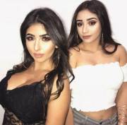 If you had to pick between these sisters, who would you pick ? I'd prefer the big tits on the left