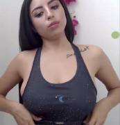 Annoyed but then gets into it