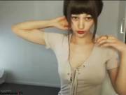 [1 min] of Playing with her Perfect Tits