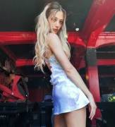 Alice with makeup on