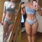 Spectacular thigh growth...