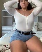 Thighs look like butter