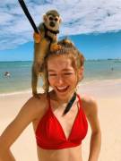 Making a monkey of her