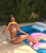 Keeping cool by the pool