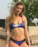 Shes so stunning in this bikini!