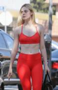 Elle Fanning cameltoe