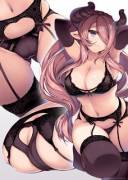 Narmaya in Lingerie