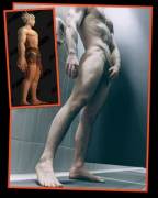 During all my years of WoW addiction, I always wanted the male Tauren look. So I started working out, and instead I got... ugh.