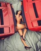 A Rachel Cook & Ferrari sandwich