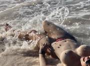 How about a behind the scenes blooper pic for your Monday?