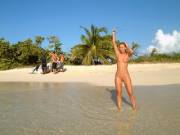 Babe in the Caribbean